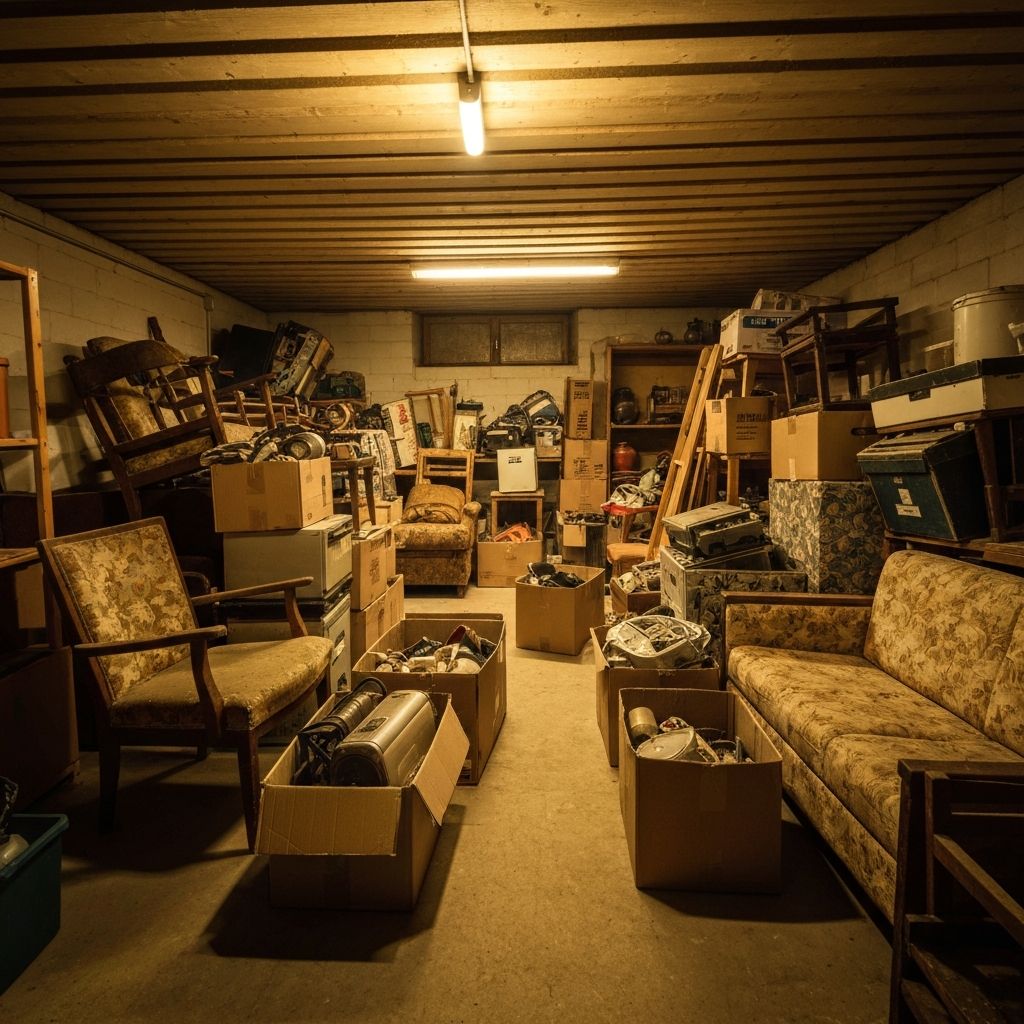 Kellerentrümpelung vorher