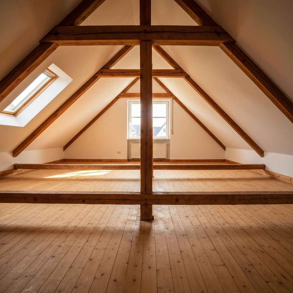 Dachbodenräumung nachher